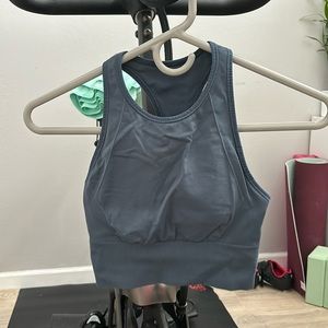 Lululemon XS/0 high impact dark blue sports bra